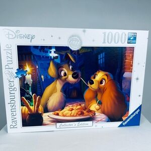 Ravensburger Puzzle, Disney Lady and the Tramp, Collectors Ed, 1000 Piece